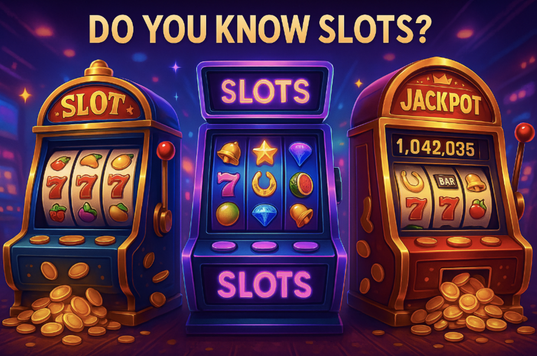 Slot machines in land-based and online casinos