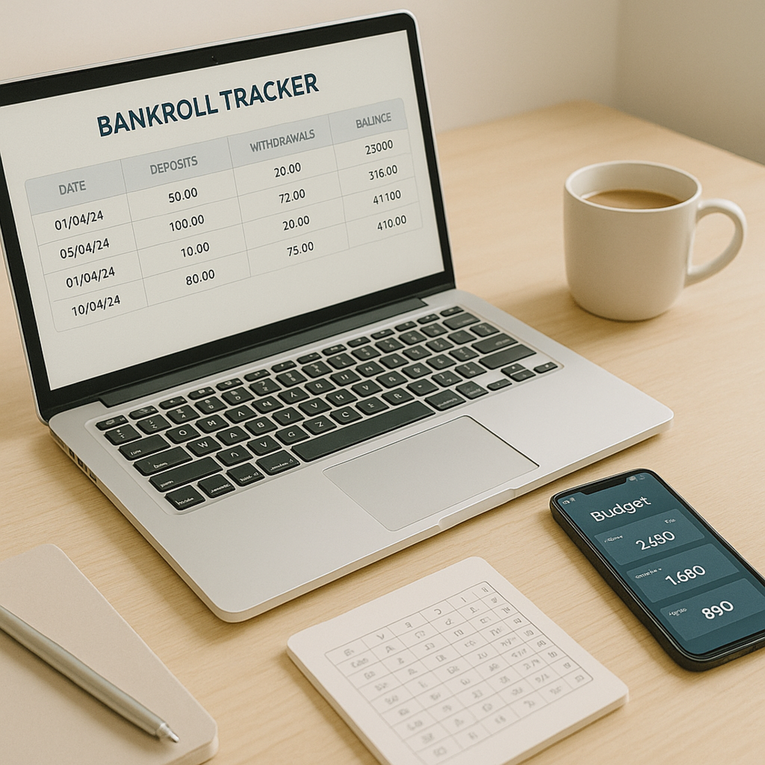 Bankroll management in games