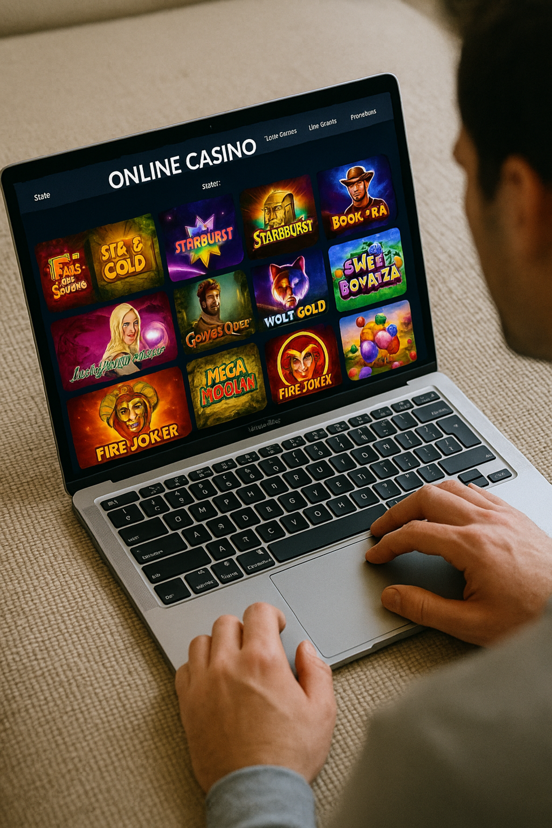 Variety of slots in online casinos